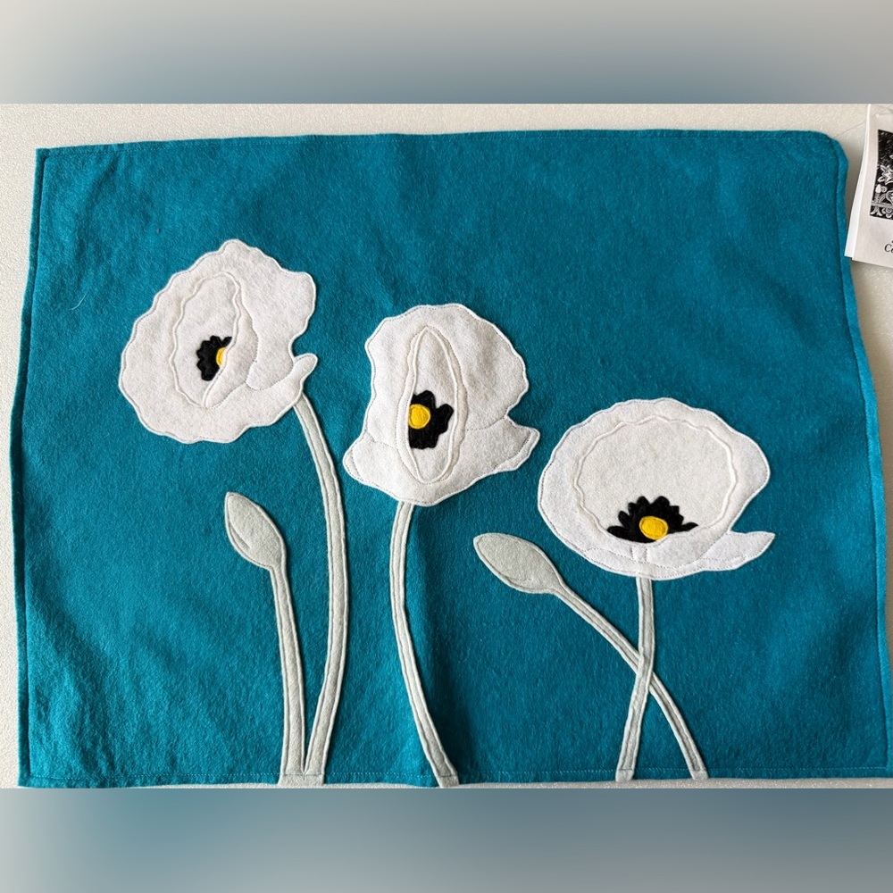 Hand Crafted Embroidered Flower Wool Pillow Cover Hungarian Sandor Collection